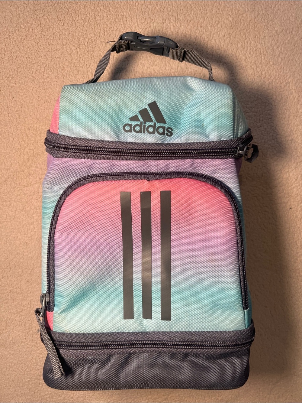 adidas hombre lunch box - Pink & Teal